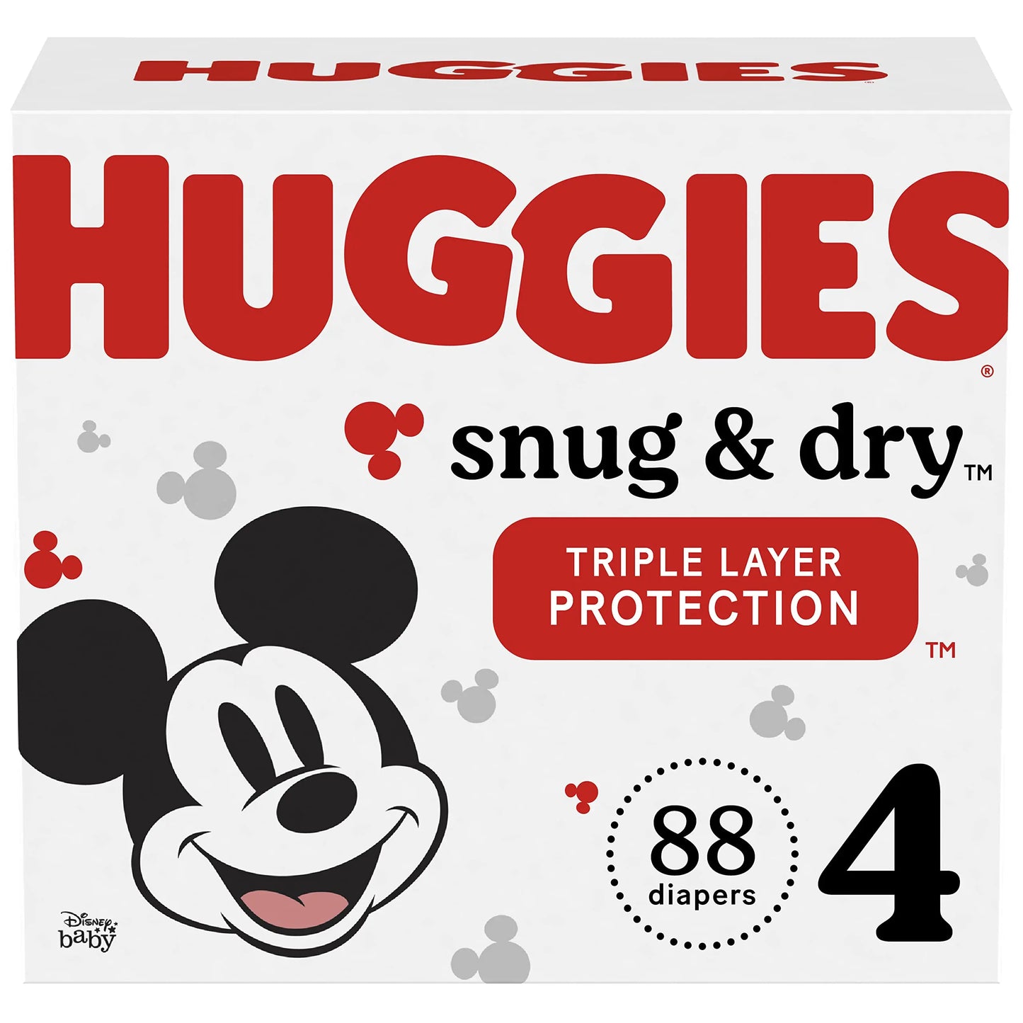 Huggies Size 1 Diapers, Snug & Dry Newborn Diapers, Size 1 (8-14 lbs), 38 Count, Packaging May Vary BoosterCity