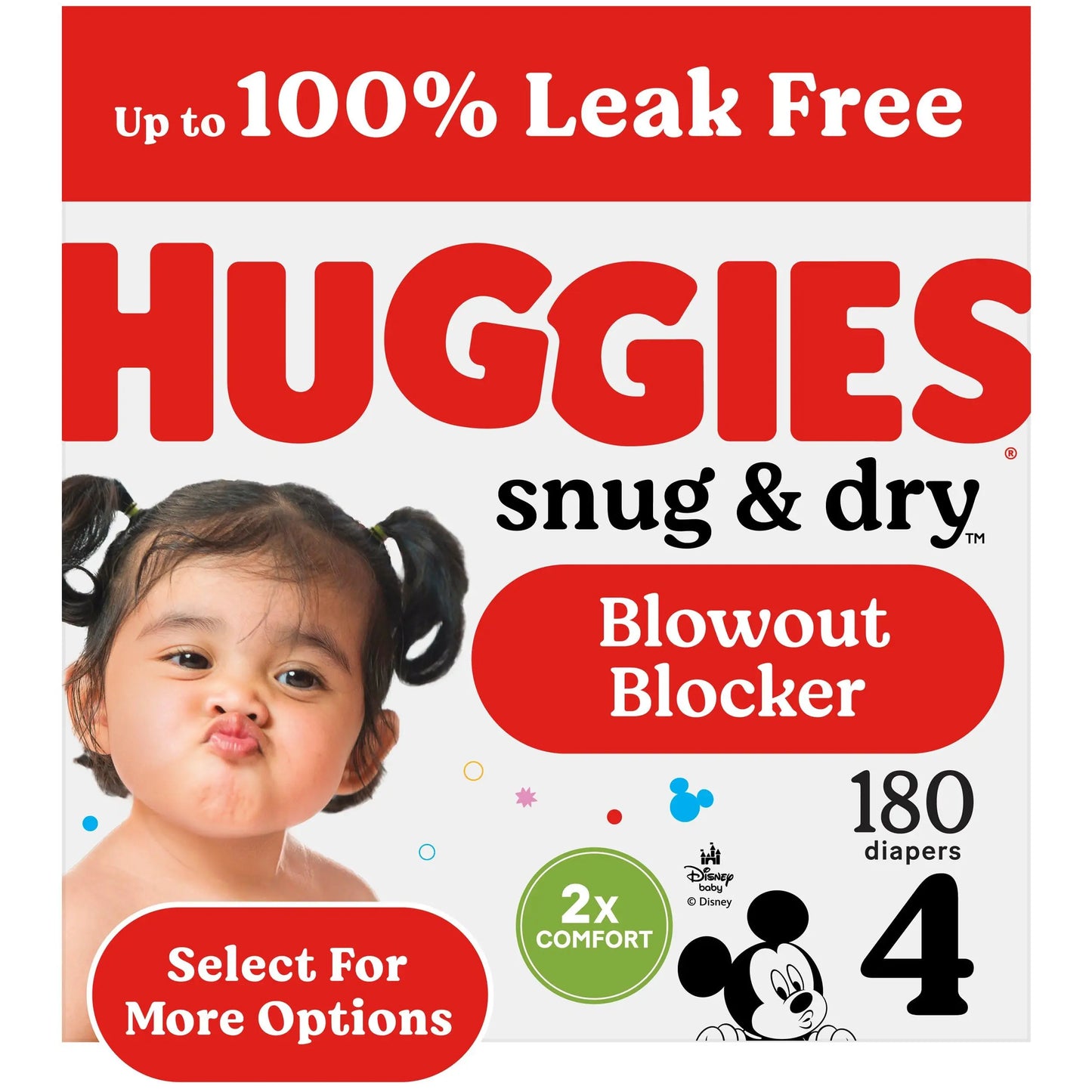 Huggies Size 1 Diapers, Snug & Dry Newborn Diapers, Size 1 (8-14 lbs), 38 Count, Packaging May Vary BoosterCity