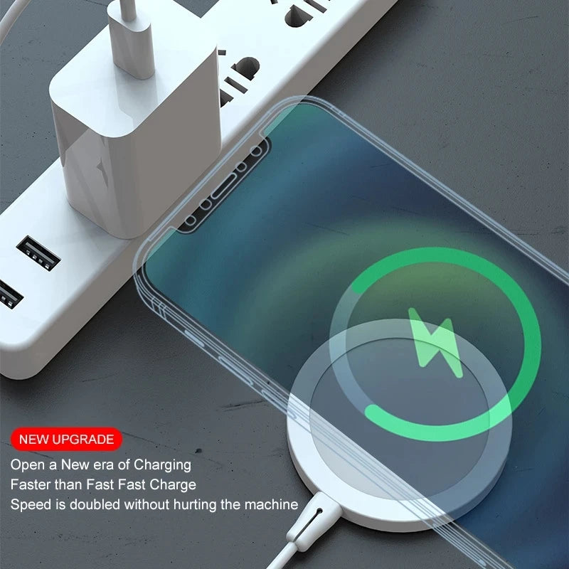 Fast Charger Magnetic Wireless Charging Device For Magsafe iPhone 16, 15, 14, 13, 12  Pro Max Mini USB C 8 Plus XR MAX Airpods BoosterCity